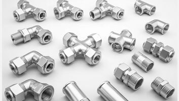 Duplex Steel Compression Tube Fittings